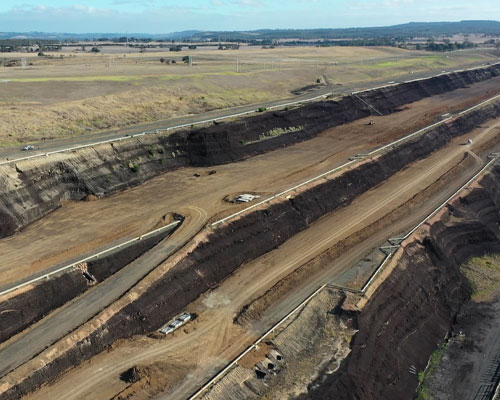 O&M Earthworks Project in Mining Industry